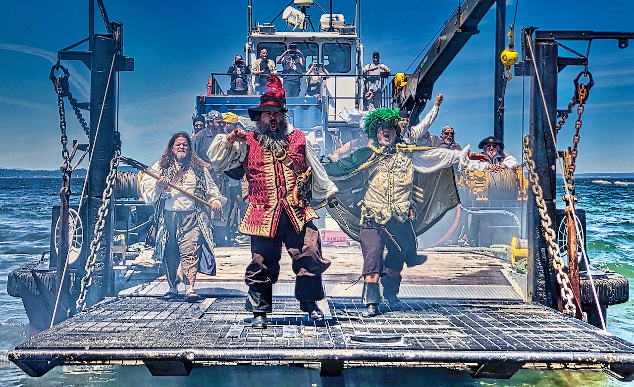 Seafair Pirates land as Seafair officially begins Westside Seattle